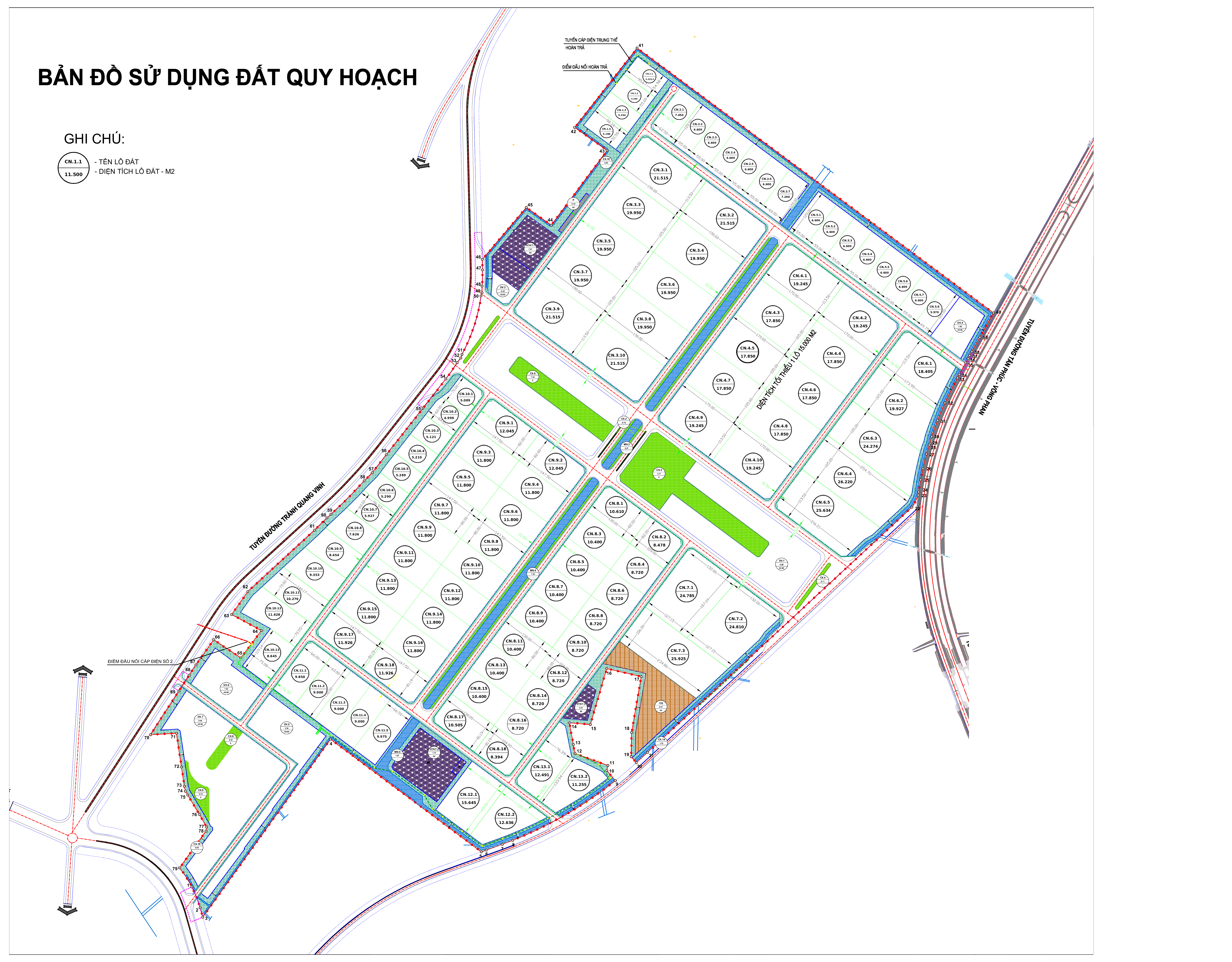 Bản đồ dự án